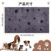 Pet Drying Towel Large Super Absorbent Thickened Microfiber Pet Bath Towel Mat Quick Dry For Dogs Cats Soft Comfortable Grooming