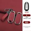 For Infiniti Q50 Q60 Qx50 Qx55 Qx60 Q70L  Zinc Alloy Leather Car Full Key Case Cover Smart Remote Keychain Accessories