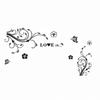 3D Acrylic Wall Decal Easy to Apply Floral Vine Wall Sticker Botanical Vine Decal Removable Home Decor Peel and Stick