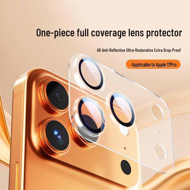 X-IT iPhone 17 Pro/Pro Max Camera Lens Protector