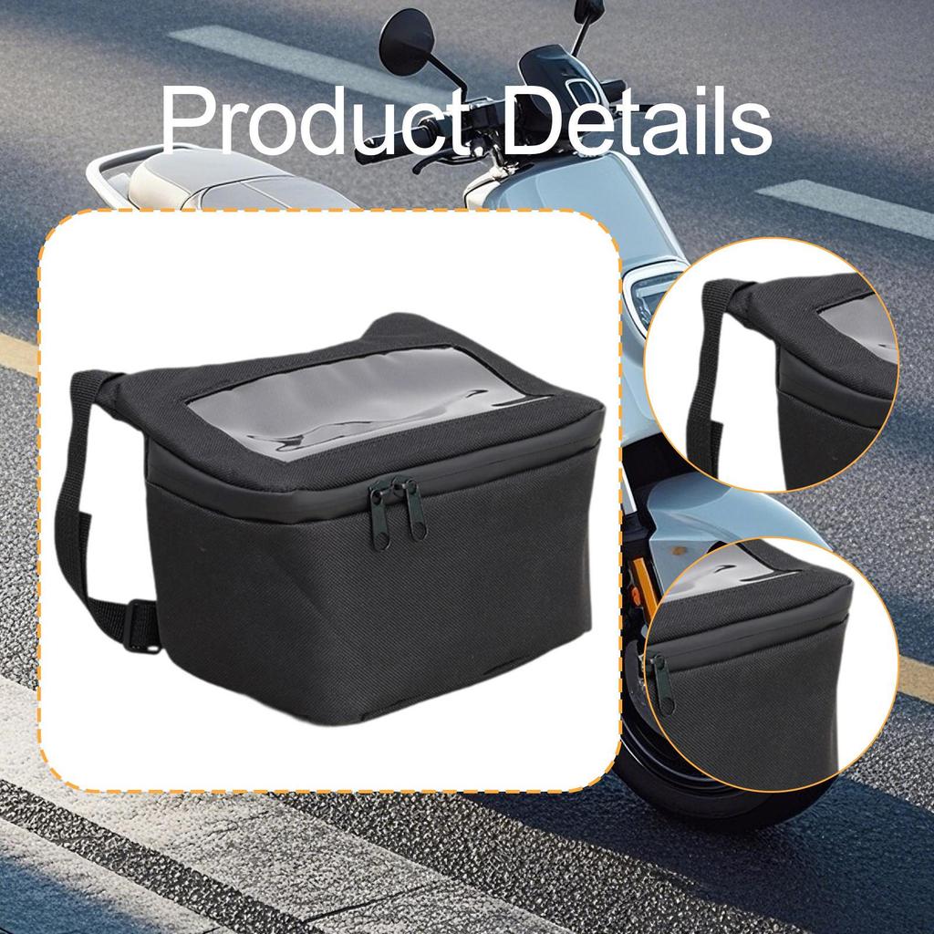Vordertasche Motorradlenker mit Regenhülle Regendicht Universal Satteltasche für
