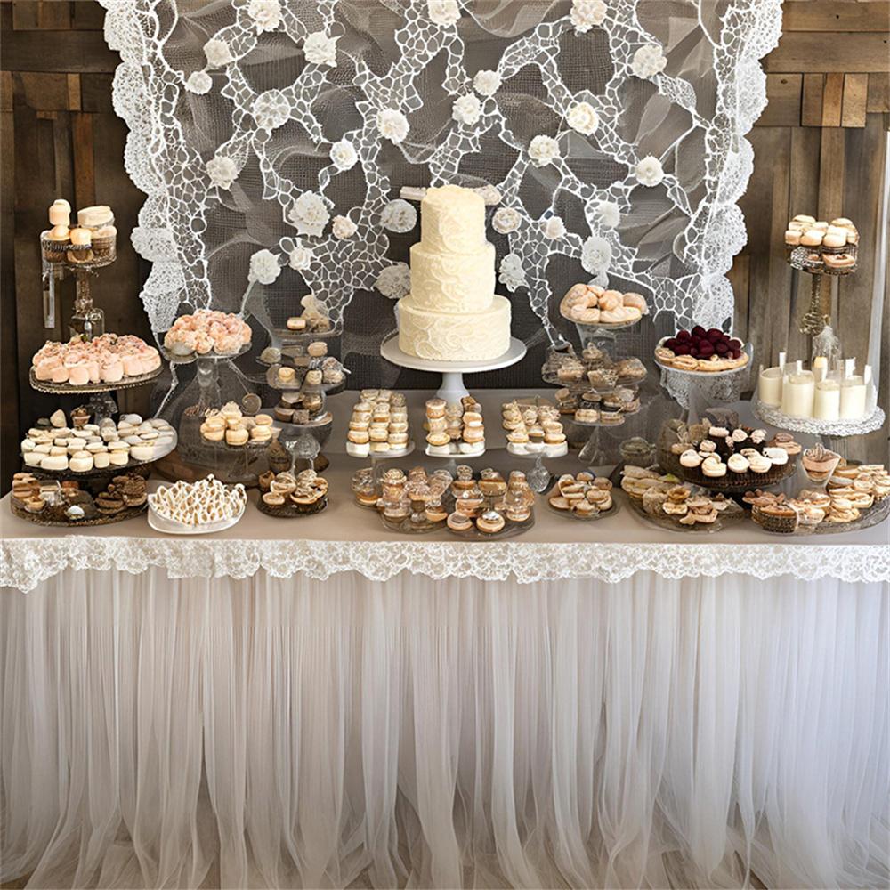 1/2/3/5/10M Wedding Tulle Backdrop Curtains,Sheer Backdrop Curtains for Birthday Party Spring Party,Photography Backdrop Decor