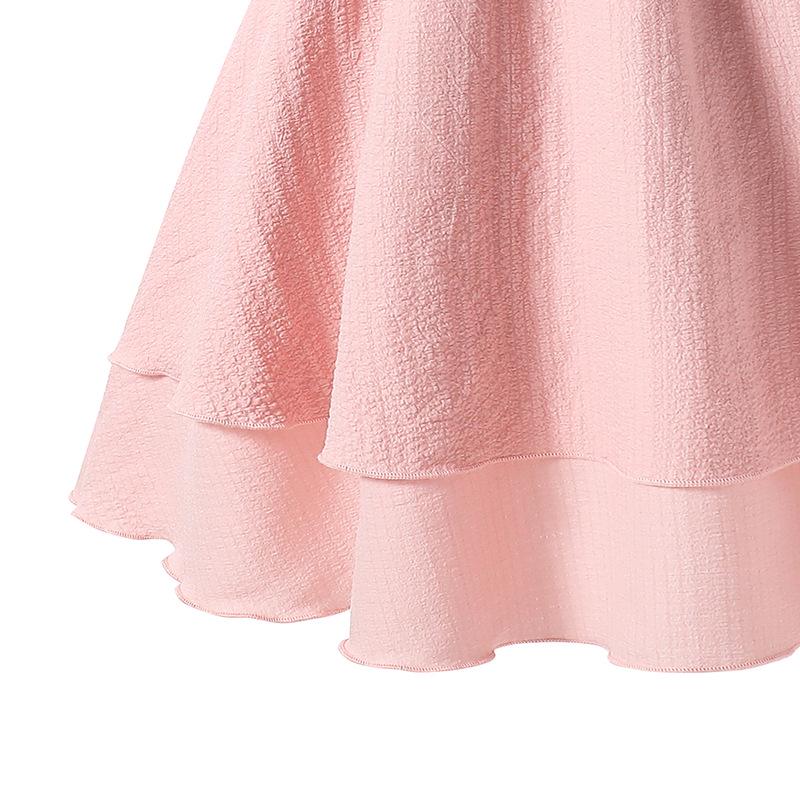 Girls' 2025 Spring/Summer Sling Princess Dress - European & American Style