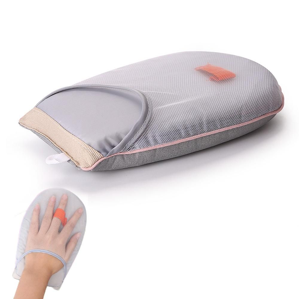 Mini Garment Clothes Hand-Held Ironing Pad Heat Resistant Ironing Gloves Ironing Board Holder