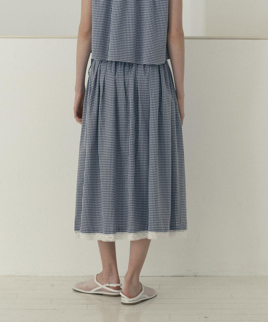 Jucy Judy Checkered Full Skirt J1Sk322A