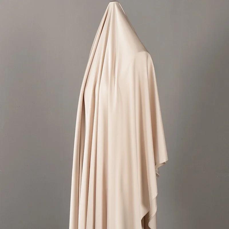 100x150cm Acetate Satin Fabric Double-sided Solid Color Glossy Smooth Skirt Strap Imitation Silk Cloth Apparel for Diy Sewing