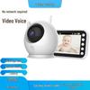 4.3-Inch Wireless Baby Monitor with Voice Intercom, Sleep Aid Music, and Night Vision