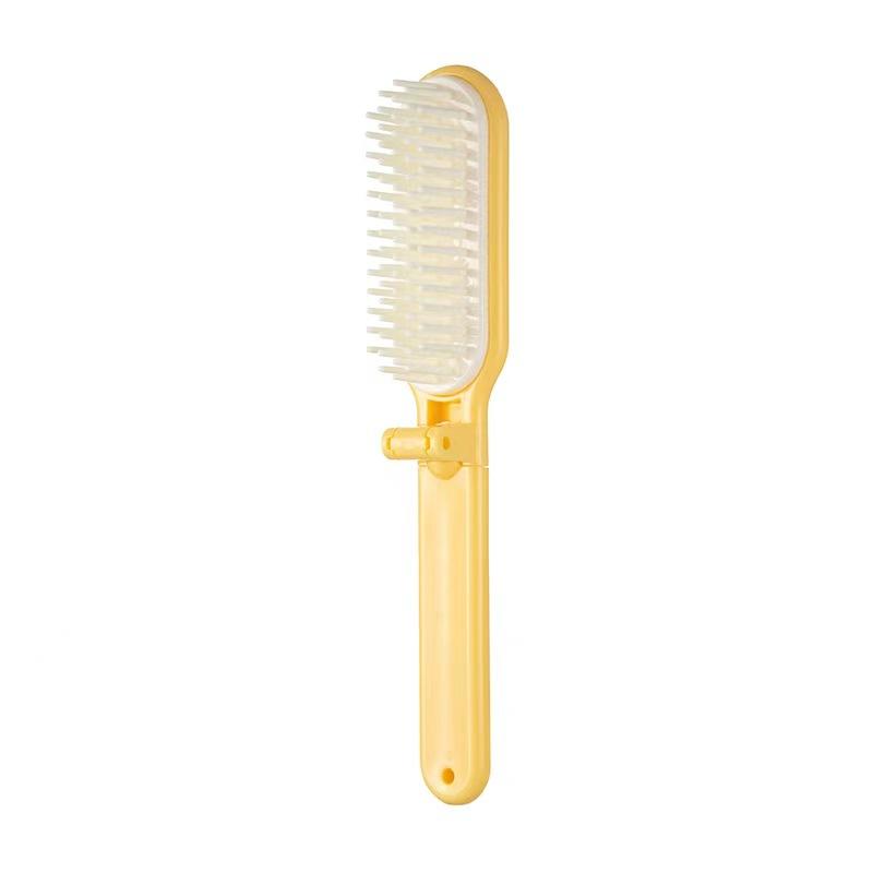 Foldable Hair Comb Portable Detangling Hair Brush Hair Brush Head Massager Travel Combs Hair Styling Accessories