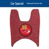 Benling UA125 Motorcycle Coil Foot Mats - Waterproof, Sun-Protected, Dirt & Wear Resistant Pedal Pads.