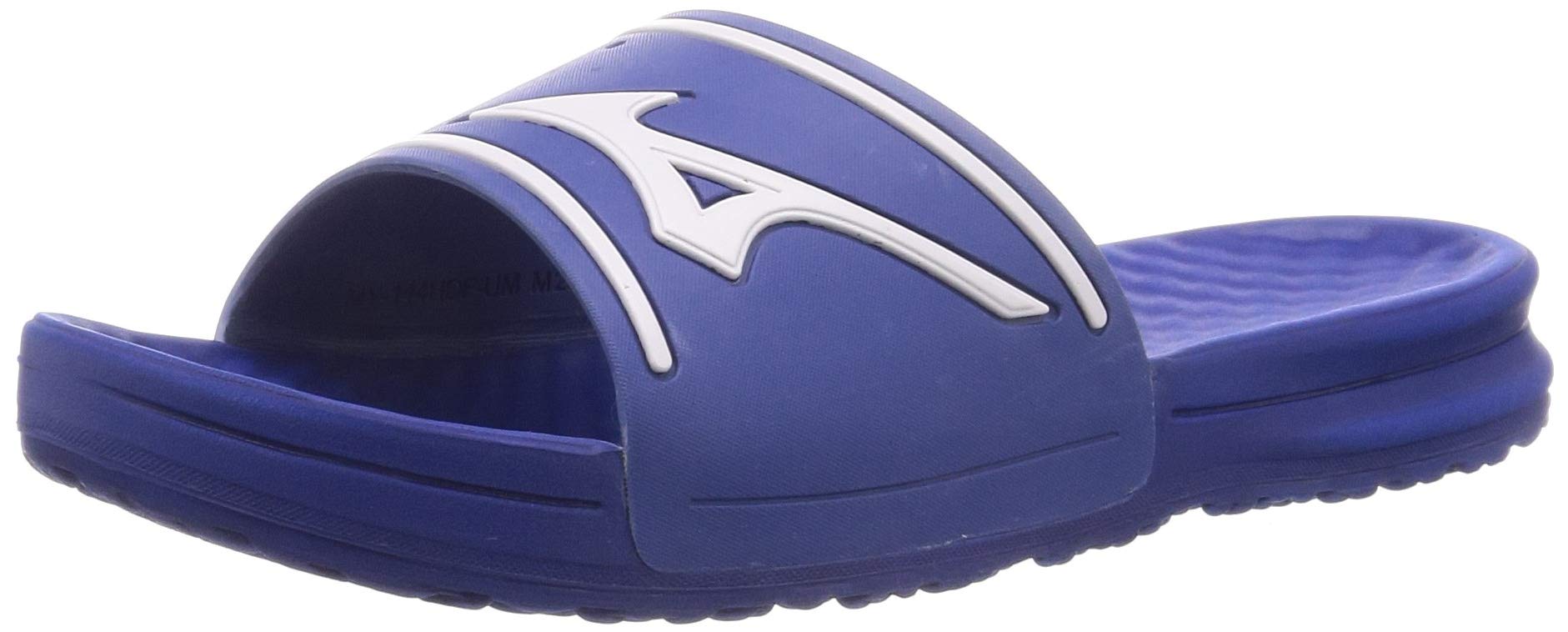 

Mizuno Relax Slide 2 Sports Size 2E Sandals, Beach/Pool, Blue/White, 26.5 cm,