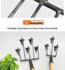 Multi-Functional Garden Rake Hoe with Three and Five-Tooth Soil Loosening Tools for Planting and Weeding
