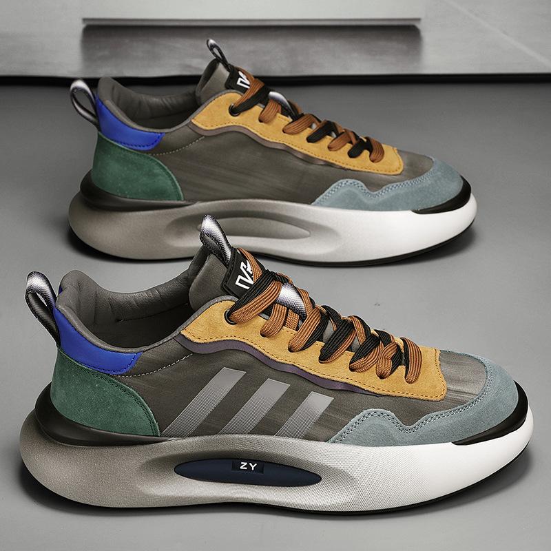 Autumn and winter casual dad shoes high-end platform fashion sports soft-soled non-slip running shoes