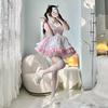 Pink Pussy Maid Outfit Lolita Dress Girl Maid Uniform Cosplay Anime Cosplay Cos Costume