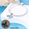 Charms Copper Romantic Ice And Snow Glass Beads Charms Fits 3Mm Original Bracelet Necklace Womens Diy Fine Jewelry Gift New