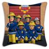 Anime Für Feuerwehrmänner S-Sam Kissenbezüge Cartoon Sofa Dekorativ Zuhause Doppelseitiger Druck Kurzer Plüsch Niedlicher Kissenbezug