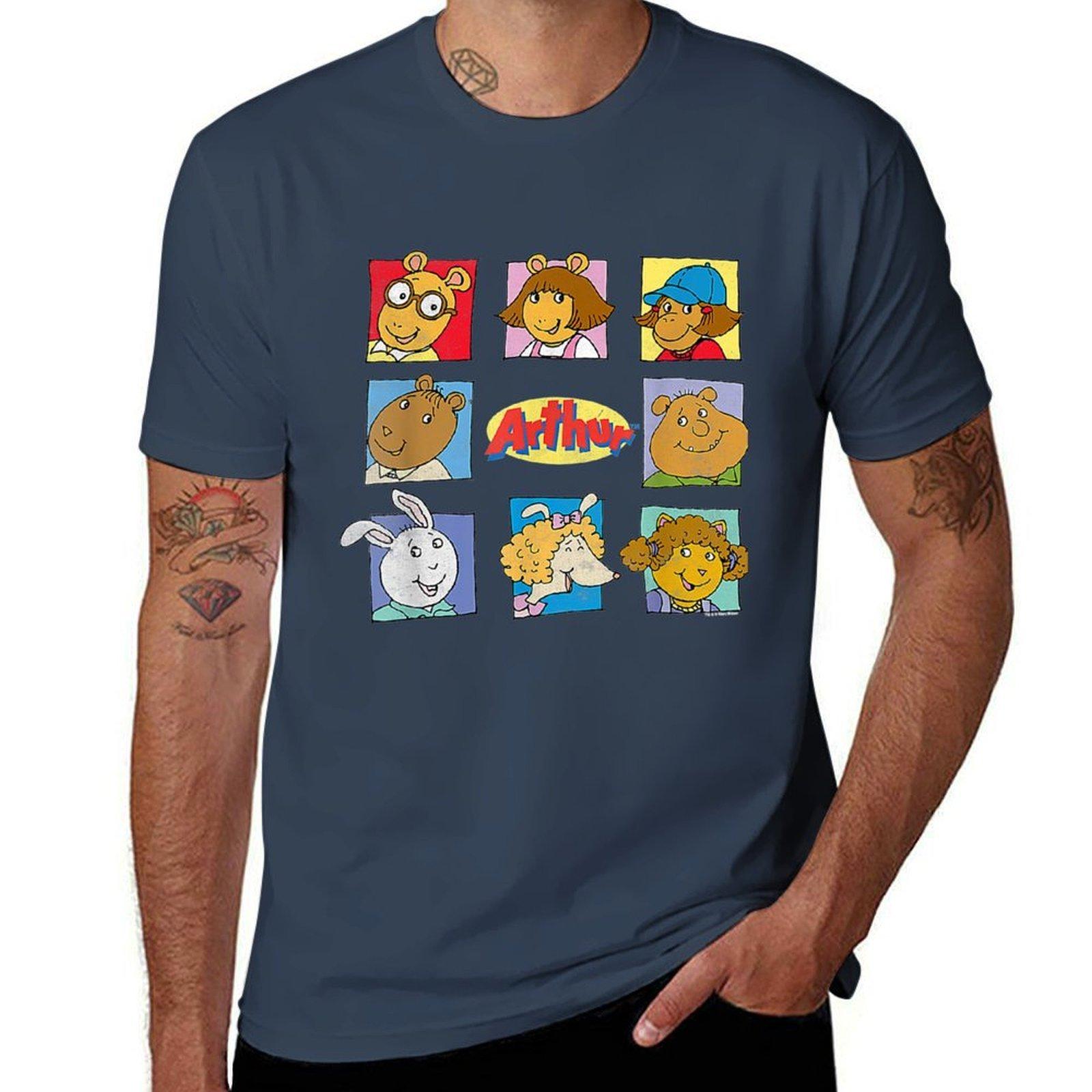 Arthur Arthur Friends Grid TShirt Holiday Outdoor TShirt S