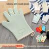 Silicone Heat-Resistant Oven Gloves for Baking and Microwave