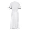 Womens Summer Dress Short Sleeve V Neck Ruffle Casual Loose Long Dresses