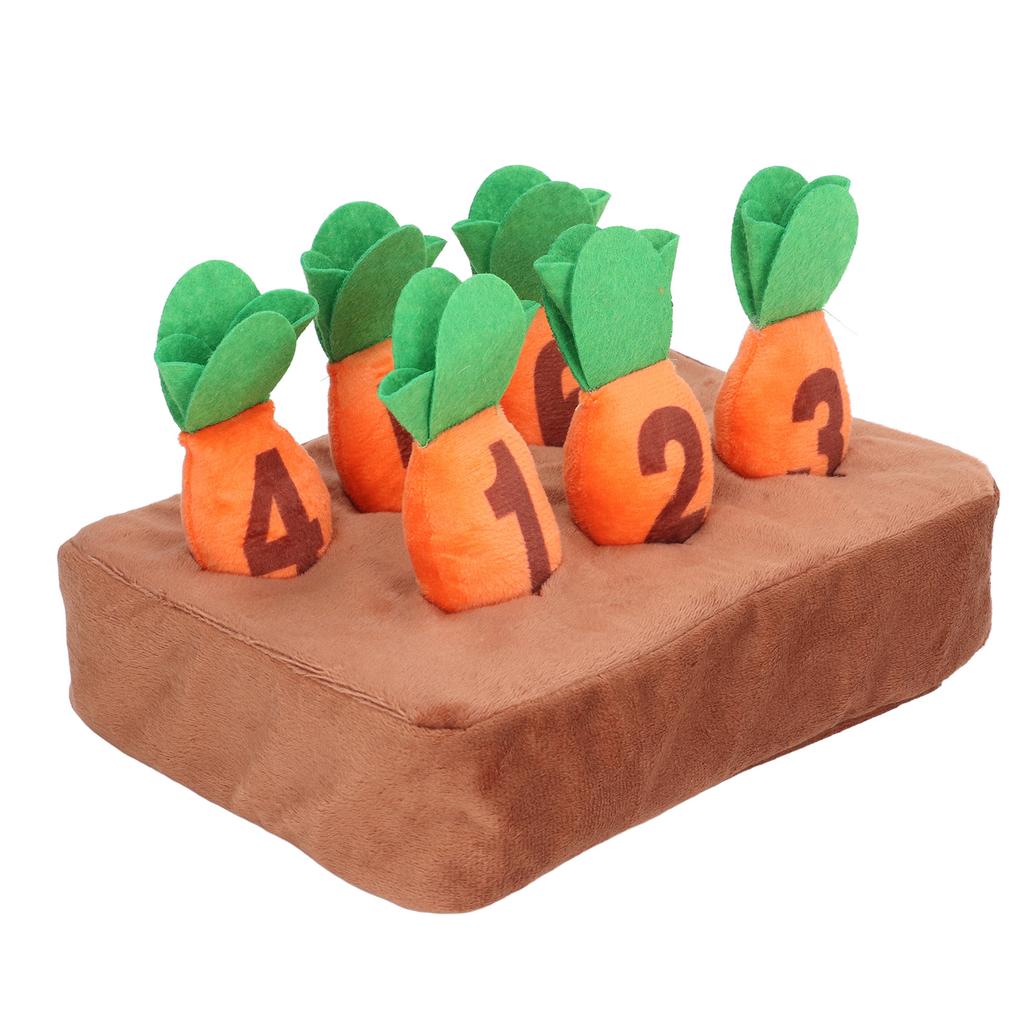 Kinder Karotten Ernte Spiel Zahlen Kognitives Zuordnen Gedächtnisförderung Radieschen Lernspielzeug Karotte