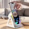 5-in-1 Wireless Induction Speaker 5000mAh Rechargeable Induction Cell Phone Stand with Phone Stand for Men Women Birthday Gifts