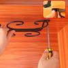 4/8/12 Cups Metal Wine Glass Rack Holder Stemware Hanging Under Cabinet Stemware Holder Storage Bar Kitchen Glass Wine Cup Shelf