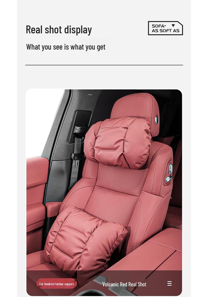 Nio ES6/EC6/ES8/ET5/ET7/EC7/ES7 Car Headrest & Lumbar Support Pillow