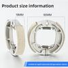 Battery-powered vehicle AG50 front wheel drum brake pads, universal 90 brake shoe blocks, small drum brake pads