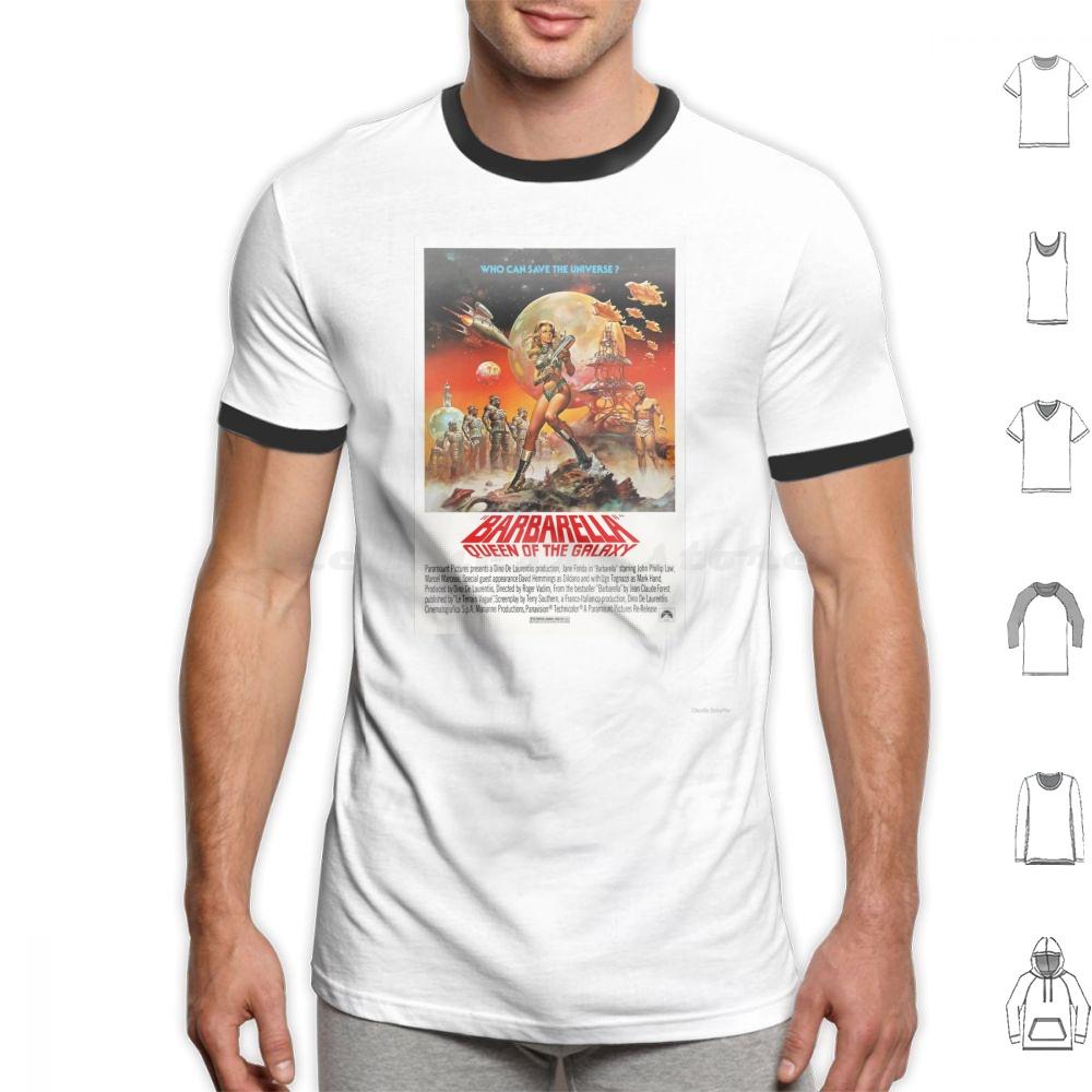 Barbarella  Queen Of The Galaxy T Shirt Men Women Kids 6xl Barbarella Camp Sci Fi Retro Cinema Movie Film Classic Colourful