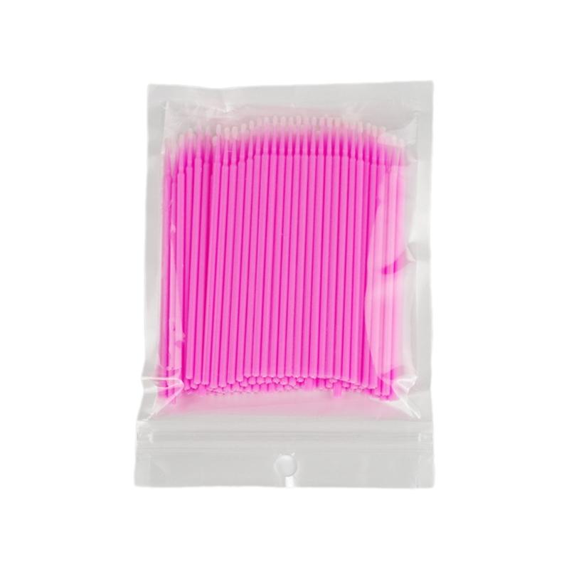 

100 шт./лот кисти для подкраски краски микро-наконечники для автомобильной мини-кисти для автомобильных деталей головка мини-аппликатор красный