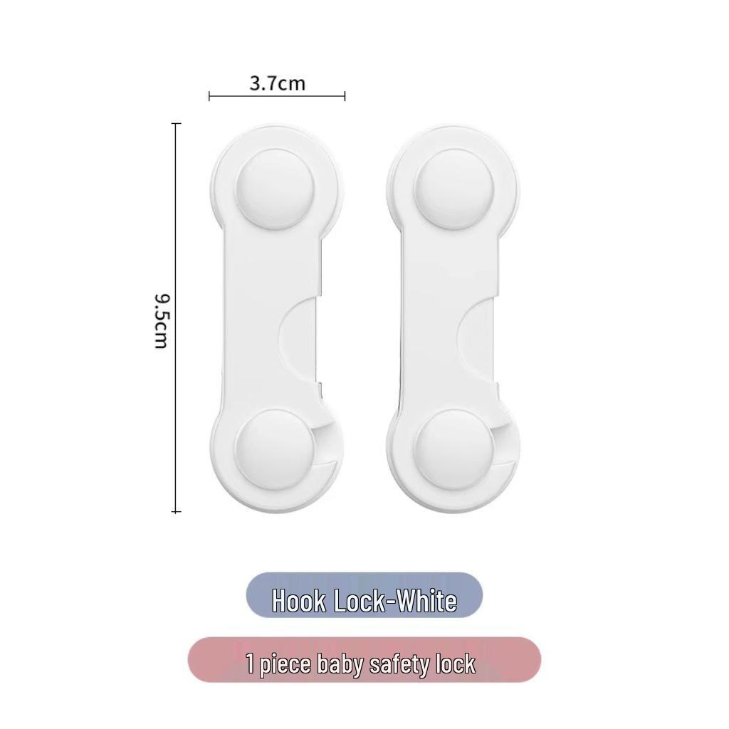 

Child Safety Cabinet & Door Lock - Anti-Pinch & Baby Proof Latch