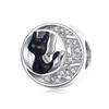 Fits Original Fashion Bracelet Necklace 925 Sterling Silver Cup Cat Charms Bead Women 925 Silver Pendant Diy Jewelry Kit
