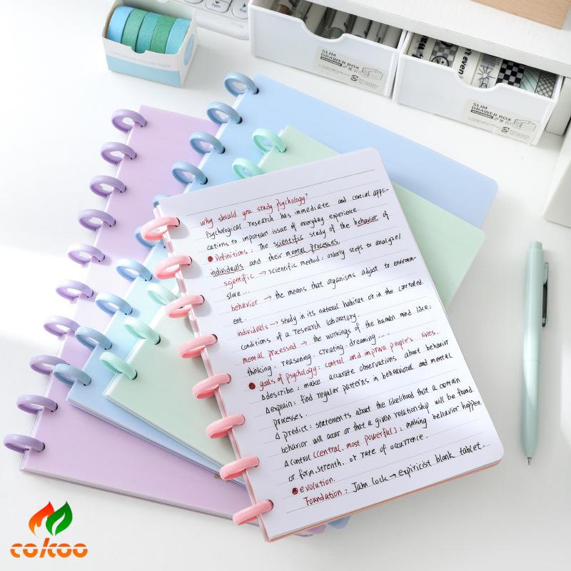 Pastel Color Spiral Notebook A5/B5 Size, Multiple Pastel Colors Available Ideal for Students and Office Use