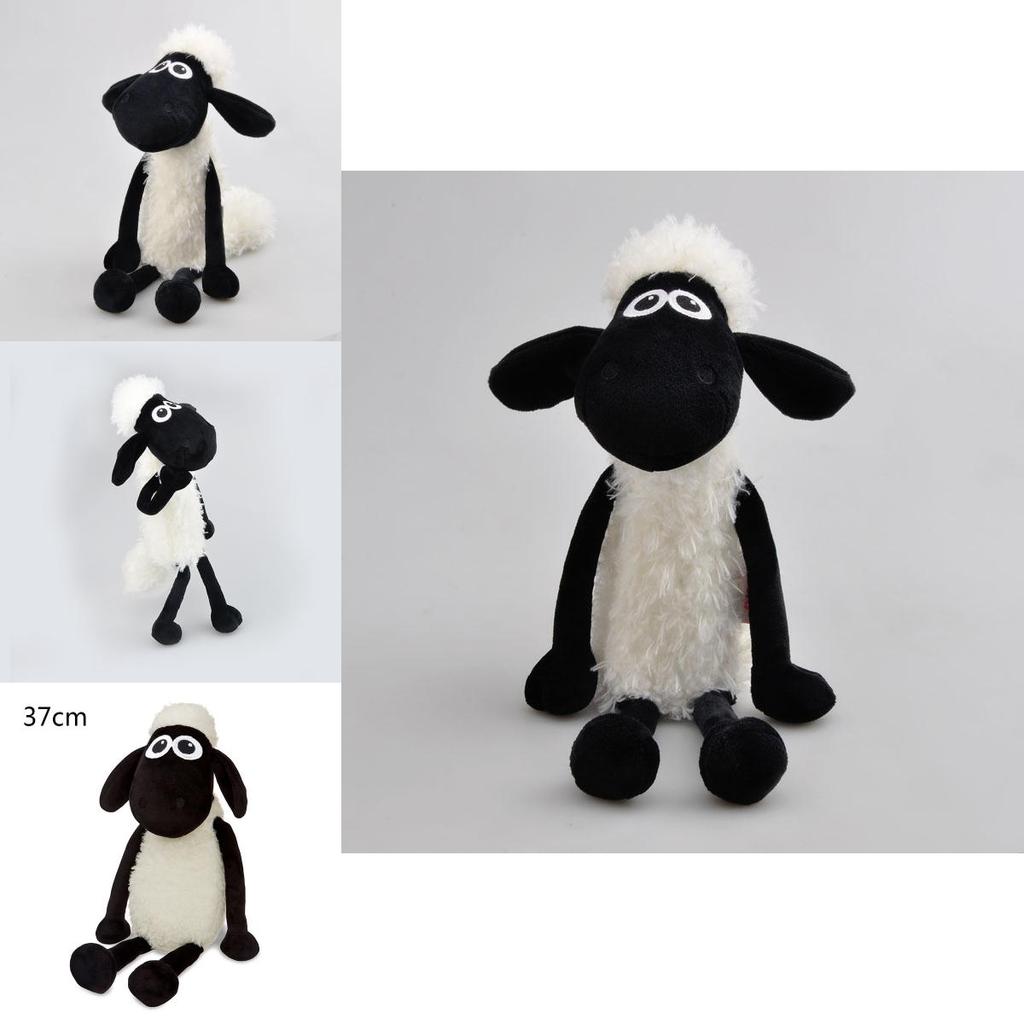 Adorable Cartoon Shaun The Sheep Plush Cuddly Soft Stuffed Toy Ideal For Kids