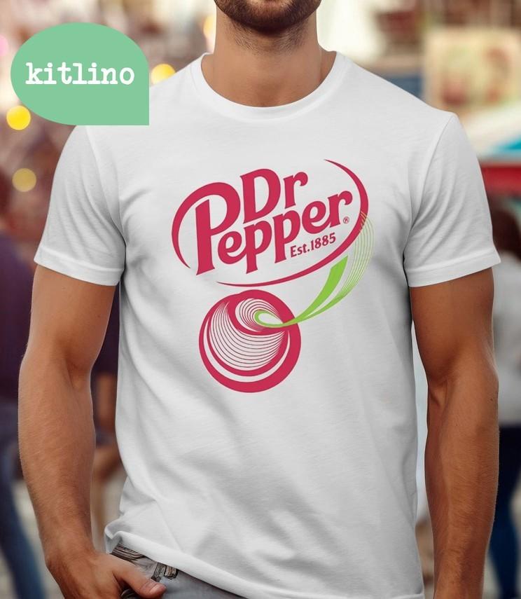 Ретро Dr Pepper Основан в 1885  F49108 Унисекс Футболка XXXL