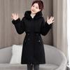 New Winter Style Long Parkas, Fashionable and Versatile Cotton-padded Clothes, Stylish Double-sided Women's Slimming Coats
