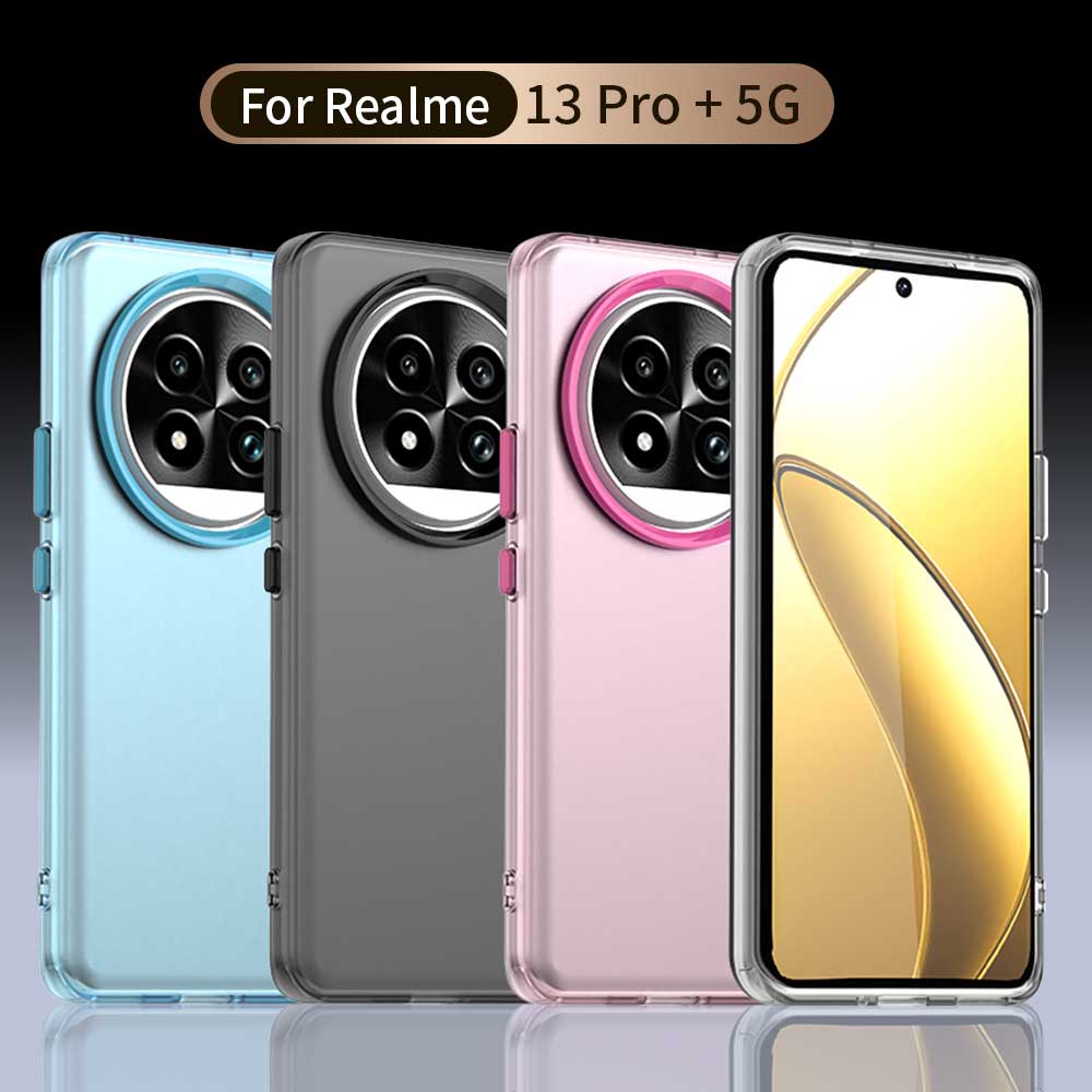 Frosted Case For Realme 13 Pro Cover Realme 13 Pro+Plus Fundas Coque Matte Translucent PC Back Phone Bumper Realme 13 Pro