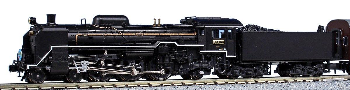 

KATO N Gauge C59 Післявоєнна модель залізниці Kure Line Паровоз 2026-1