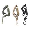 150cm Military Tactical Nylon Elastic Quick Release Pistol Sling Spring Lanyard