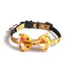 Halloween Collar for Cat Pet Breakaway Collar Suit for Dog Neck Decors Elegant Cat Collar with Castle Cobweb Rose Skull