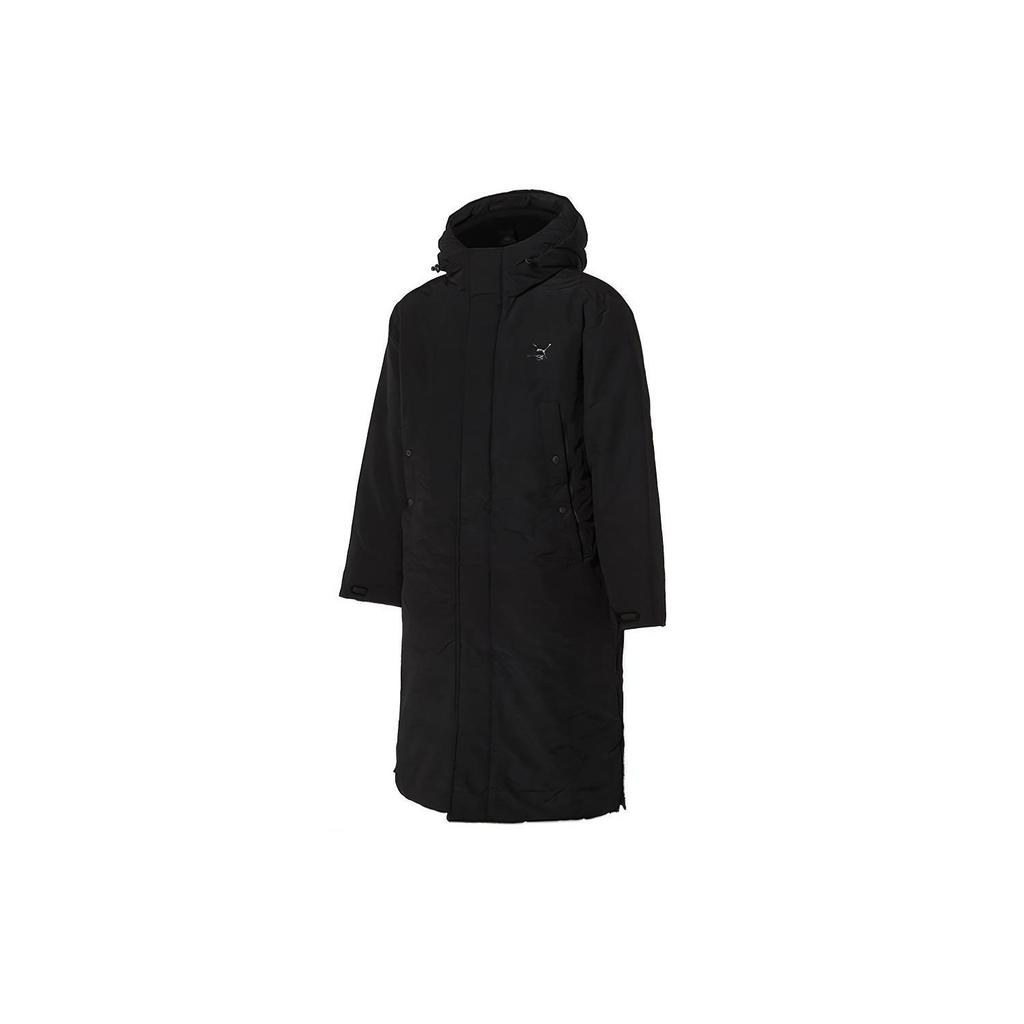 PUMA Down Jackets Unisex Black Hooded Thickened Other 929795-01