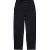 Li Ning Skateboard Series Loose Straight Casual Pants Men Bottoms Black AKXU623-2