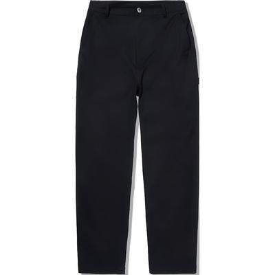 Li Ning Skateboard Series Luźne Proste Spodnie Casualowe Męskie doły Czarne AKXU623-2