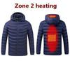 USB-Powered Heated Winter Coat: Smart 11-Zone Temperature Control for Men and Women