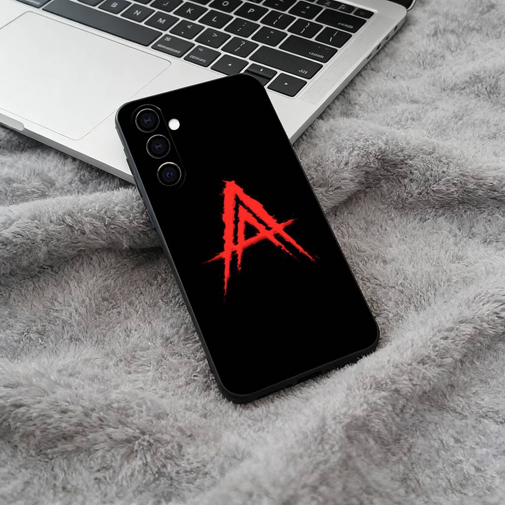 Reggaeton singer-A-Anuel- AA Black Soft Silicone Phone Case for Samsung Galaxy A73, A71, A72, A70, A53, A52, A51 Samsung a40