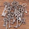 10 Farben DIY Steampunk Schlüsselanhänger Charms – Zufällig 30g, 50g, 100g Legierungs-Schmuckzubehör