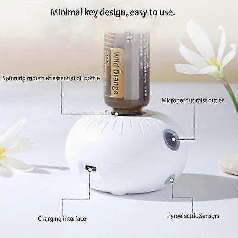 Mini-Duftdiffusor Aromatherapie-Maschine Automatische Induktion Tragbar Niedlich für Diffusor USB