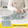 SALAS Cotton Dish Towels Cloths for Kitchen Drying Dishes, Lattice Terry Towels, Highly Absorbent Kitchen Cloths with Hanging Loop, 16‘’ x