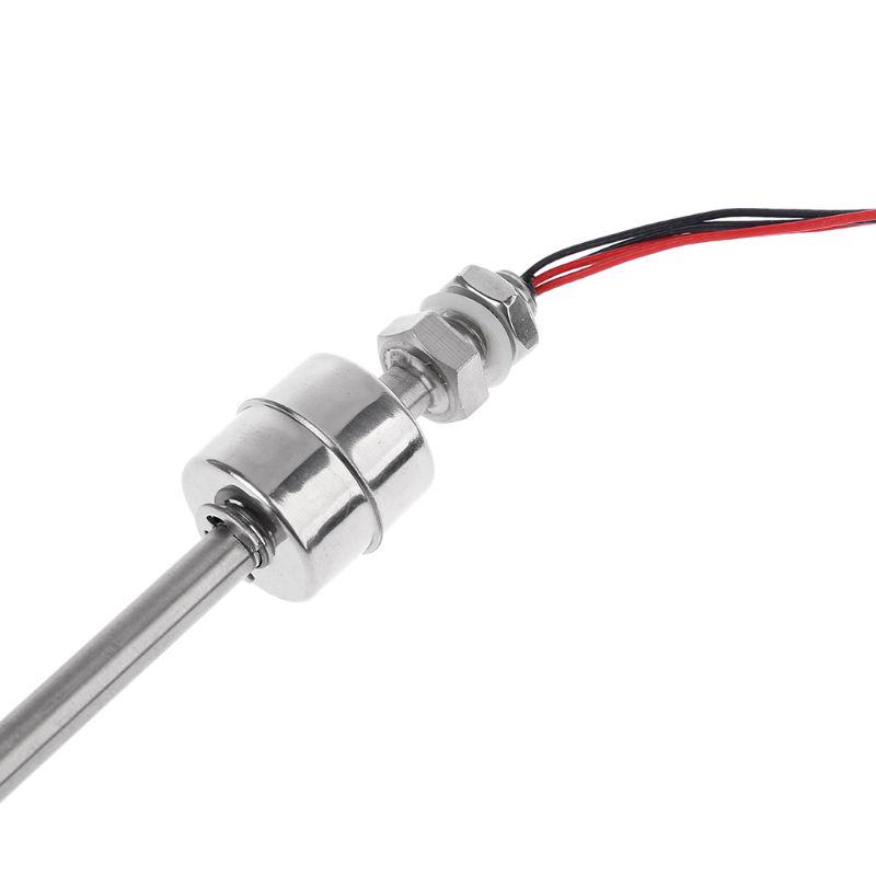 Stainless Steel Float Switch for Tank Liquid Water Level Sensor Double Ball Float Switch for Tank Pool Flow Sensors