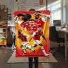 Coperta a Flanella con Stampa Arsenal Football Club, Alta qualità, Confortevole per Tutte le Stagioni, Arredamento per la Casa, Calore e Comfort