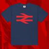 Rail Logo Shirt | Mod Britpop Oasis Blur Damon Albarn